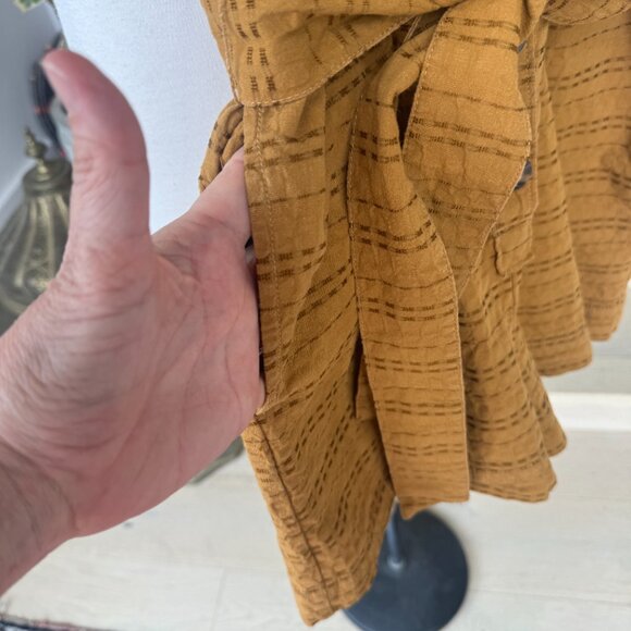 Madewell Tan Button-Front Jumpsuit - Picture 6 of 16